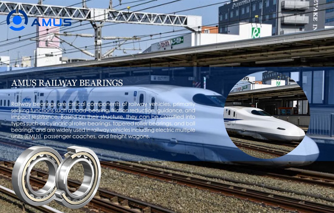 Railway traction motor bearings