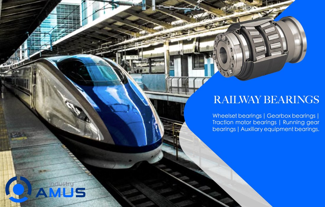 High-speed train traction motor bearings