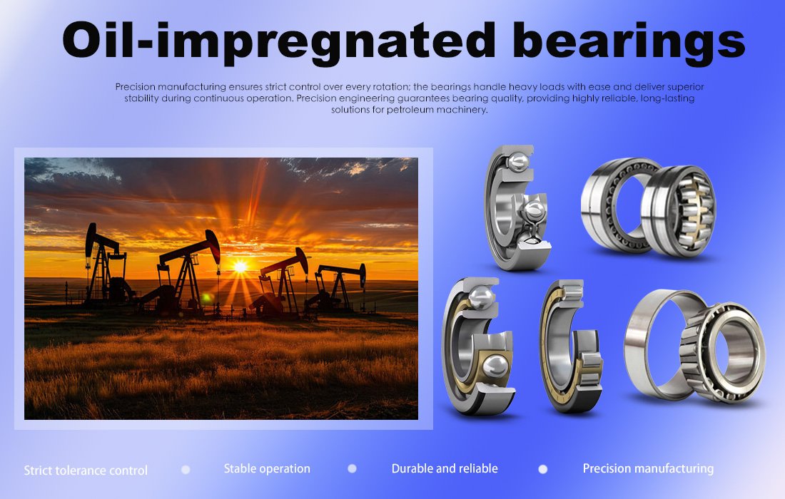 Oil pumping unit bearings