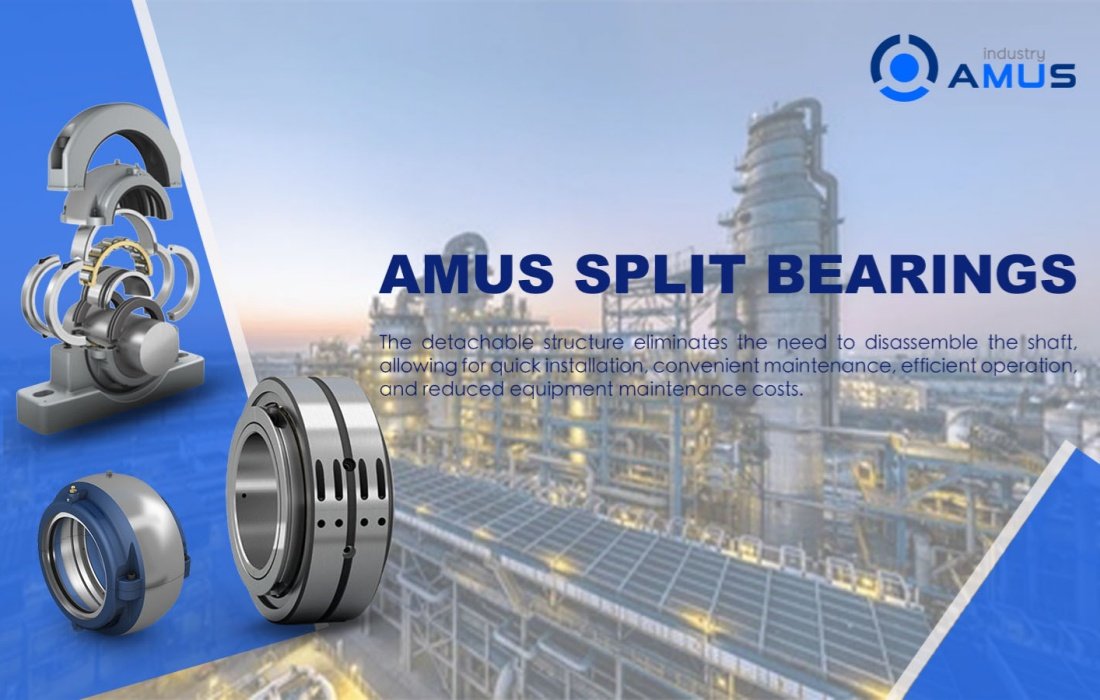 Split bearing installation steps and maintenance