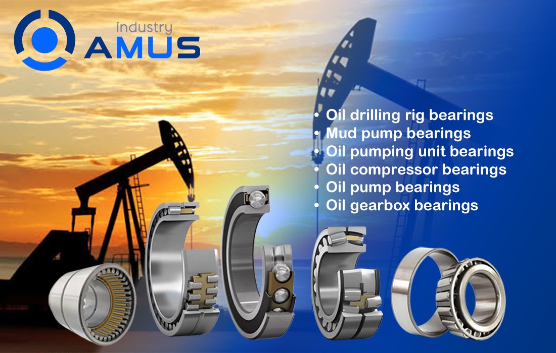 Oil drilling rig bearings