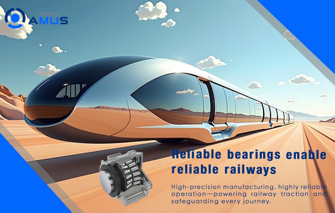 High-speed train gearbox bearings