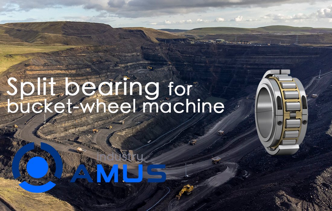 bucket-wheel machine slewing bearing