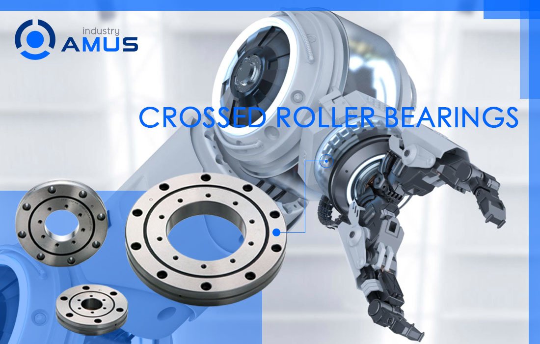 Robotic arm thin-walled roller bearings